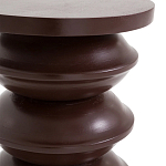 Фигурный приставной столик бордового цвета  AMORPHOUS варинант исполнения - 3 | Loft Concept в Кирове