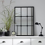 Зеркало-окно Rect Black 90 варинант исполнения - 2 | Loft Concept в Кирове