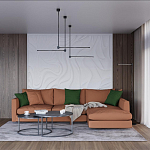 Торшер черного цвета с круглым основанием и вытянутым поворотным плафоном Trumpet tube варинант исполнения - 4 | Loft Concept в Кирове