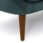 Трехместный диван с обивкой из велюра Belanger Sofa варинант исполнения - 5 | Loft Concept в Кирове