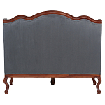 Диван двухместный из натурального бука цвета антрацит Solid Luxury варинант исполнения - 2 | Loft Concept в Кирове