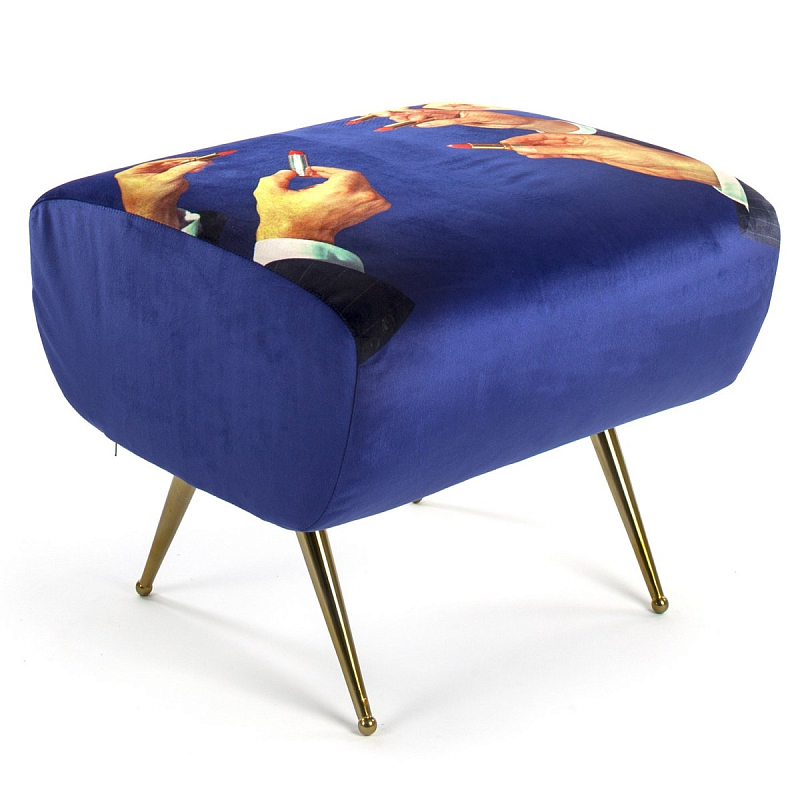Оттоманка Seletti Pouf Lipsticks Фиолетовый Латунь Оттоманка Seletti Pouf Lipsticks Фиолетовый Латунь в Кирове | Loft Concept