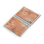 Портсигар с газовой зажигалкой из натурального камня Пегматит Stone Cigarettes Cases варинант исполнения - 2 | Loft Concept в Кирове