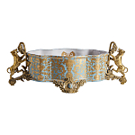 Чаша с орнаментом на бронзовых ножках в виде львов Eden Garden варинант исполнения - 3 | Loft Concept в Кирове