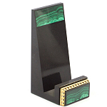 Подставка для телефона из натурального камня малахит Stone Stand варинант исполнения - 1 | Loft Concept в Кирове