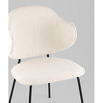 Стул Bellamy букле молочный варинант исполнения - 2 | Loft Concept в Кирове