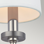 Бра для ванных комнат с белым тканевым цилиндрическим плафоном Feiss варинант исполнения - 2 | Loft Concept в Кирове