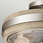 Потолочный светильник с прозрачным стеклянным плафоном с эффектом пузырьков Kichler варинант исполнения - 3 | Loft Concept в Кирове