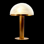 Настольная лампа c абажуром в форме купола из натурального камня  Heavenly Harmony варинант исполнения - 1 | Loft Concept в Кирове