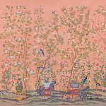 Обои ручная роспись Belvoir Apricot  варинант исполнения - 1 | Loft Concept в Кирове