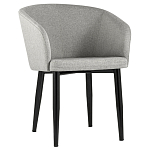 Мягкое кресло на металлических ножках Shaggy Grey варинант исполнения - 1 | Loft Concept в Кирове