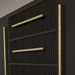 Буфет Primo с тремя ящиками и двумя фасадами Темный орех варинант исполнения - 7 | Loft Concept в Кирове