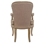 Кресло Aubrey Classical Armchair brown flax варинант исполнения - 2 | Loft Concept в Кирове