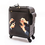 Чемодан дорожный SELETTI Travel Kit Trolley Lipstick Black варинант исполнения - 3 | Loft Concept в Кирове