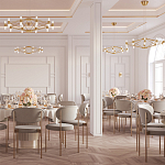 Бра с золотым основанием и прозрачным плафоном цилиндрической формы Golden Geometry варинант исполнения - 3 | Loft Concept в Кирове