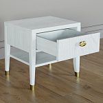 Прикроватная тумбочка с ящиком Elsa Dreams White варинант исполнения - 2 | Loft Concept в Кирове