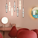 Подвесной светильник с белыми матовыми плафонами Hiding secrets варинант исполнения - 6 | Loft Concept в Кирове