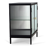 Сервант двухдверный с рифленым стеклом The Keeper варинант исполнения - 2 | Loft Concept в Кирове