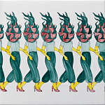 Плитка дизайнерская Фруктовый лес варинант исполнения - 2 | Loft Concept в Кирове