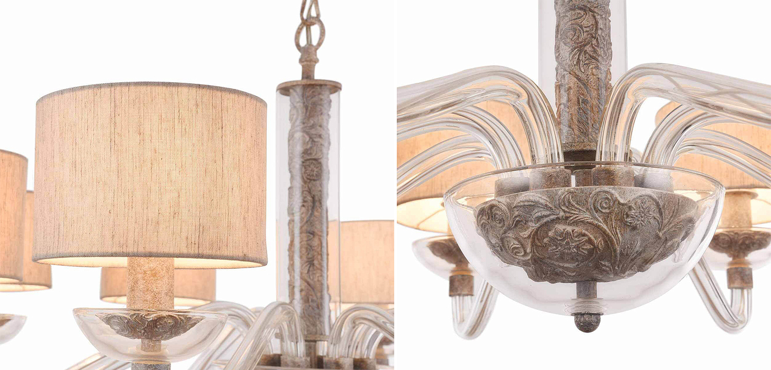 Люстра Sabella Light Chandelier 8 lamp Люстра Sabella Light Chandelier 8 lamp - Loft-Concept в Кирове