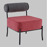 Кресло Ponpoun тёмно-серый бордо варинант исполнения - 1 | Loft Concept в Кирове