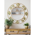 Зеркало настенное в металлическом обрамлении Mirror Golden Portal варинант исполнения - 3 | Loft Concept в Кирове