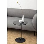 Кофейный столик черный круглый Graceful Base варинант исполнения - 1 | Loft Concept в Кирове