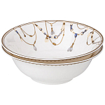 Сервиз обеденный из фарфора с изображением лошадей на 6 персон 23 предмета Porcelain Horse Set варинант исполнения - 4 | Loft Concept в Кирове