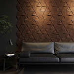 Гипсовая 3D панель с принтографией PM-50 варинант исполнения - 2 | Loft Concept в Кирове