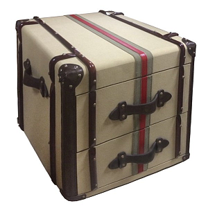 Сундук Richards Red line Canvas Medium trunk 