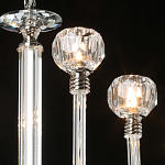 Люстра с 8-ю лампами и гранеными стеклянными плафонами Prism Gala варинант исполнения - 6 | Loft Concept в Кирове