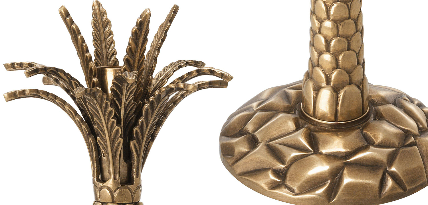 Подсвечник Eichholtz Candle Holder Palm Desert Подсвечник Eichholtz Candle Holder Palm Desert - Loft-Concept в Кирове