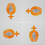 Плитка дизайнерская Женский фркут варинант исполнения - 1 | Loft Concept в Кирове