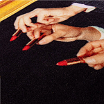 Коврик Seletti Lipstick Black варинант исполнения - 2 | Loft Concept в Кирове