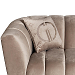 Диван трехместный велюровый серый Island of Comfort варинант исполнения - 2 | Loft Concept в Кирове