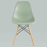 Пластиковый стул на ножках из массива бука Eames Mint варинант исполнения - 3 | Loft Concept в Кирове