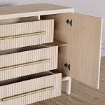 Буфет Primo с тремя ящиками и двумя фасадами Светлый дуб варинант исполнения - 6 | Loft Concept в Кирове