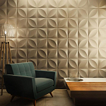 Гипсовая 3D Панель M-21 варинант исполнения - 2 | Loft Concept в Кирове