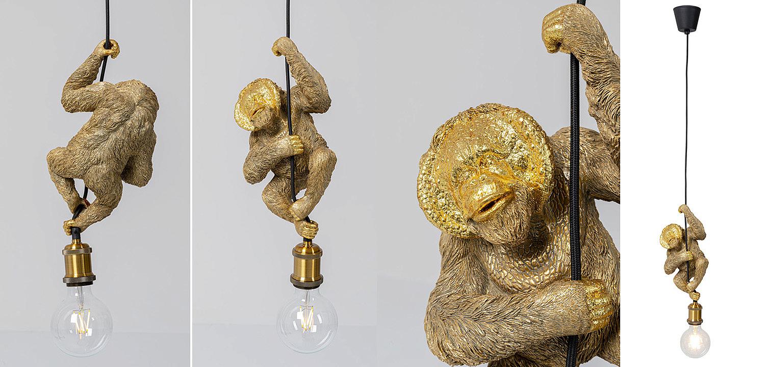 Подвесной светильник Орангутанг Golden Orangutan Подвесной светильник Орангутанг Golden Orangutan - Loft-Concept в Кирове