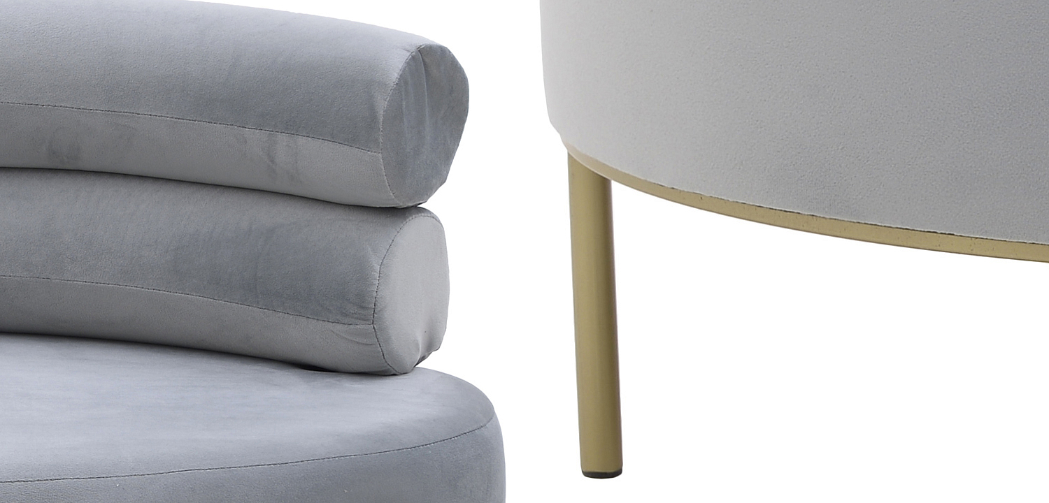 Кушетка Fening Lounge Gray Кушетка Fening Lounge Gray - Loft-Concept в Кирове