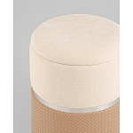 Пуф Mauldine с ящиком бежевый с экокожей варинант исполнения - 3 | Loft Concept в Кирове