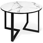 Стол обеденный раздвижной со столешницей белый мрамор Magali варинант исполнения - 1 | Loft Concept в Кирове