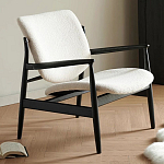 Кресло с каркасом и ножками из древесины и мягкими сиденьем и спинкой Venice варинант исполнения - 2 | Loft Concept в Кирове