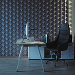 Гипсовая 3D Панель DRAGON SCALE - A варинант исполнения - 2 | Loft Concept в Кирове