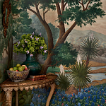 Обои ручная роспись Hill Country Scenic Special Colourway on scenic paper варинант исполнения - 5 | Loft Concept в Кирове