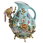 Кувшин с птичкой и  цветочным рисунком Blue Garden варинант исполнения - 1 | Loft Concept в Кирове