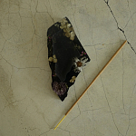 Подставка под благовония из эпоксидной смолы с цветами черная Epoxy Resin Flowers Incense Stand Black варинант исполнения - 3 | Loft Concept в Кирове