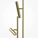 Напольный торшер светодионый золотой Lumen Duo варинант исполнения - 2 | Loft Concept в Кирове