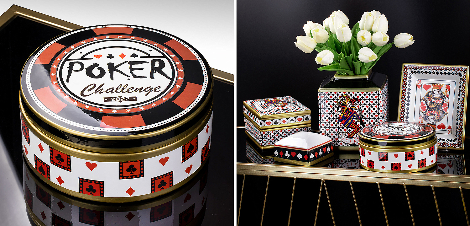 Шкатулка Poker Collection Box Шкатулка Poker Collection Box - Loft-Concept в Кирове