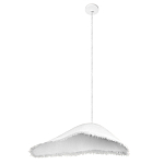 Подвесной светильник с асимметричным волнообразным абажуром и фактурной бахромой по краю Tactile Line варинант исполнения - 4 | Loft Concept в Кирове